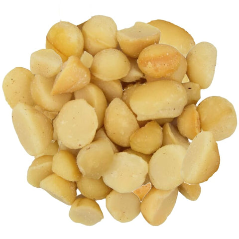 Macadamianüsse mit Salz