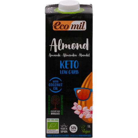 Keto-Mandeldrink mit MCT Bio