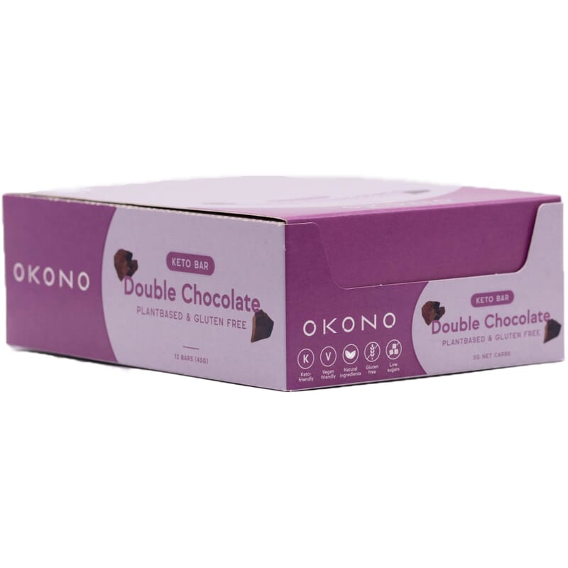 OKONO - Keto-Riegel doppelte Schokolade