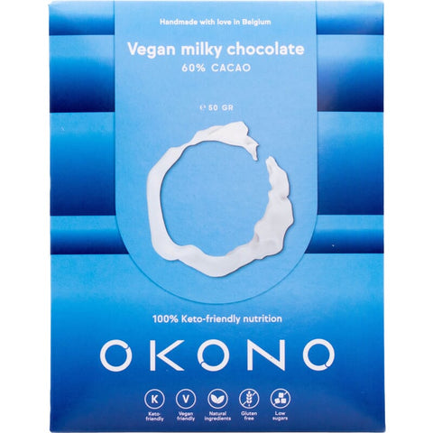 OKONO - Keto vegane Milchschokolade