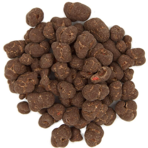 Erdbeeren mit zuckerfreier Schokolade Bio