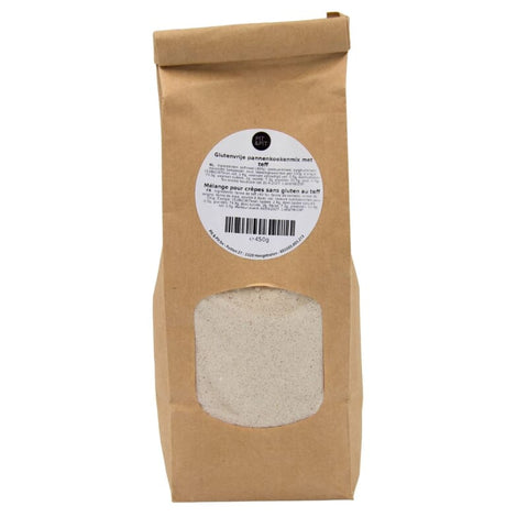 Glutenfreie Pfannkuchenmischung mit Teff