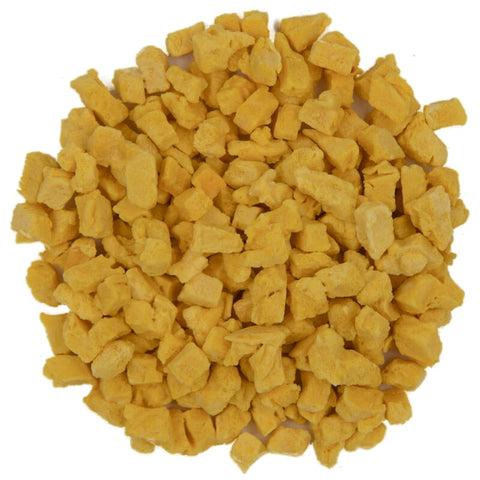 Passionsfruchtstücke gefriergetrocknet