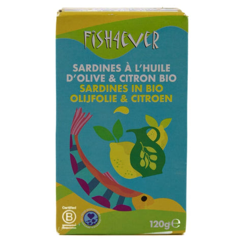 Sardinen in Olivenöl mit Zitrone