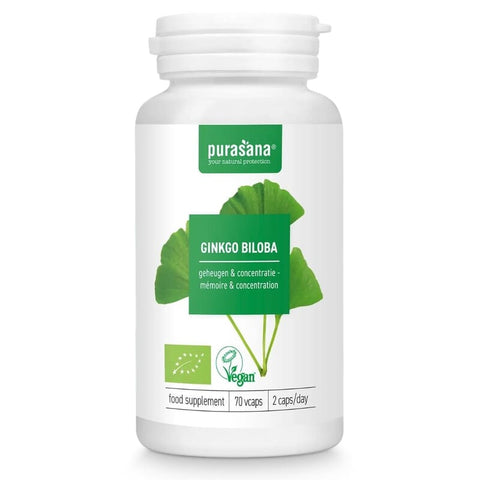 Ginkgo biloba Kapseln Bio
