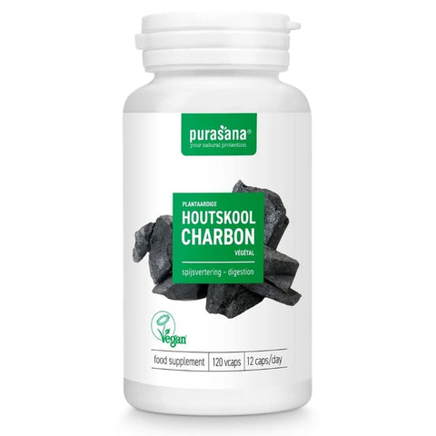 Pflanzliche Holzkohlekapseln