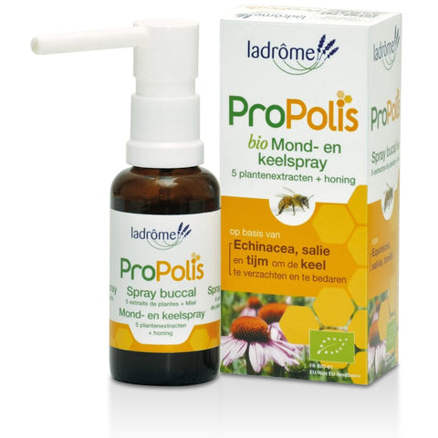 Mund- und Rachenspray Propolis + Bio