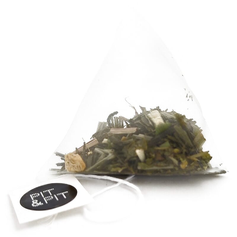 Grüner Tee Ingwer-Zitrone im Teebeutel