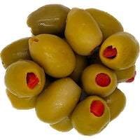 Grüne Oliven mit Paprika bio